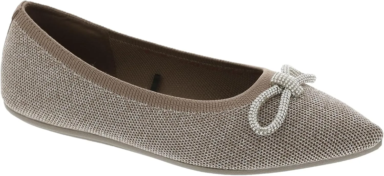 Skechers Women's Cleo Point-Glizty Haze Ballet Flat