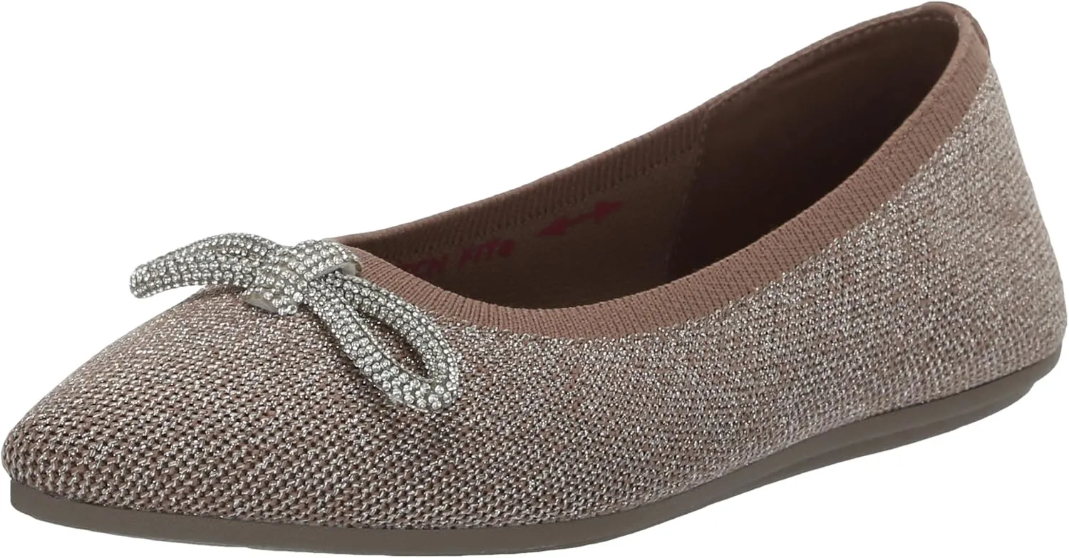 Skechers Women's Cleo Point-Glizty Haze Ballet Flat