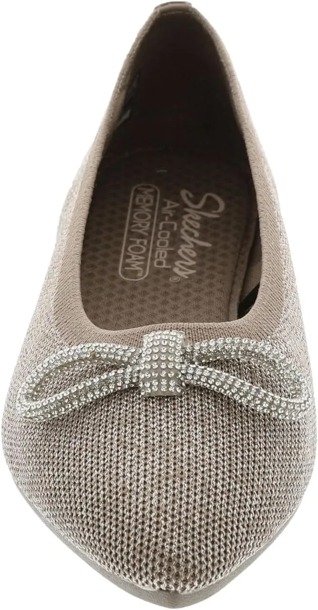 Skechers Women's Cleo Point-Glizty Haze Ballet Flat