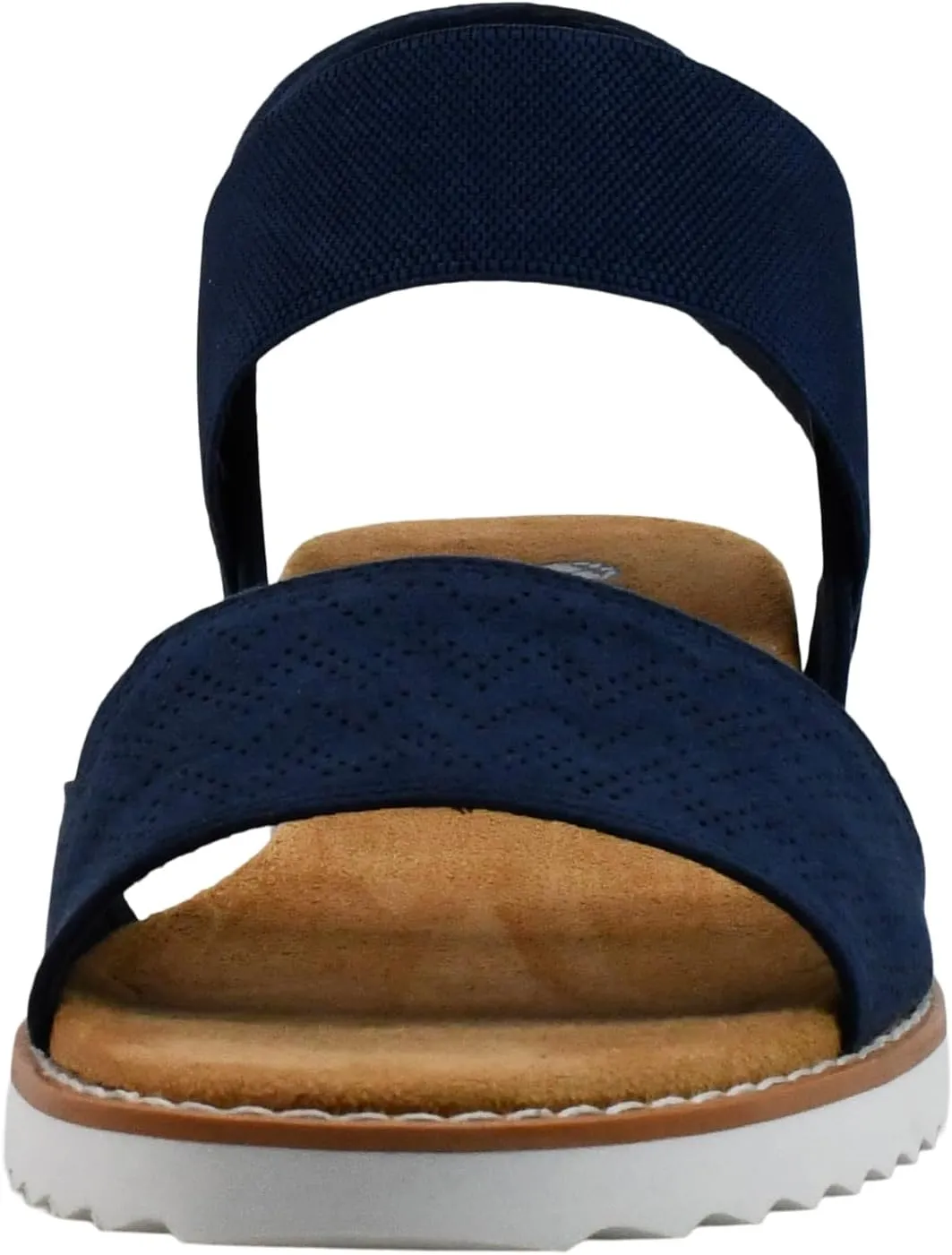 Skechers Women's Desert Kiss-Stretch Quarter Strap Sandal Flat