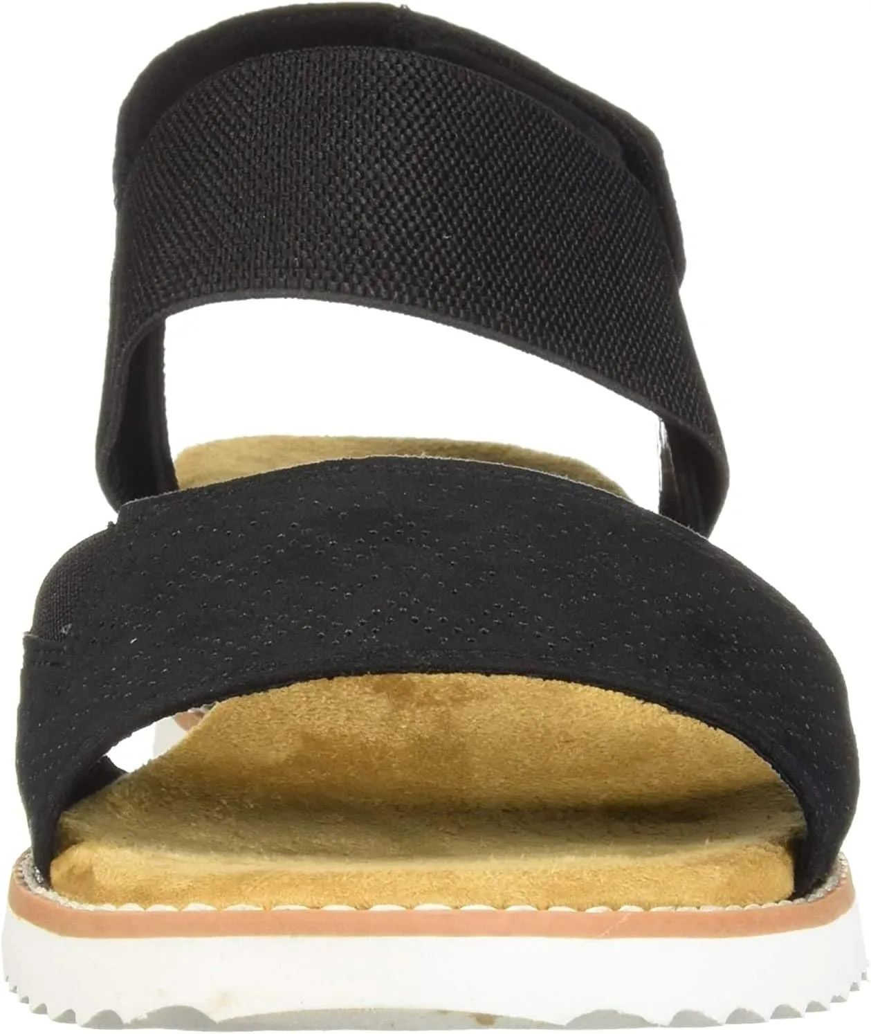 Skechers Women's Desert Kiss-Stretch Quarter Strap Sandal Flat