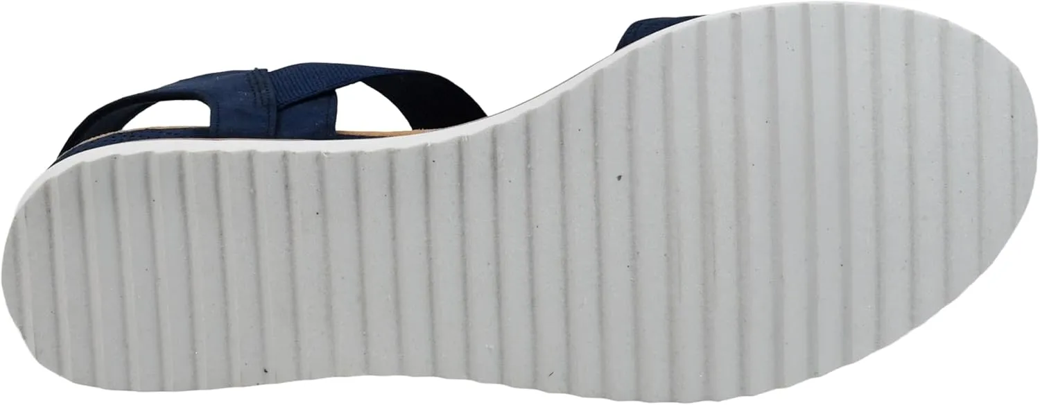 Skechers Women's Desert Kiss-Stretch Quarter Strap Sandal Flat