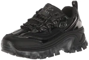 Skechers Women's Doja'lite Sneaker, Black, 7