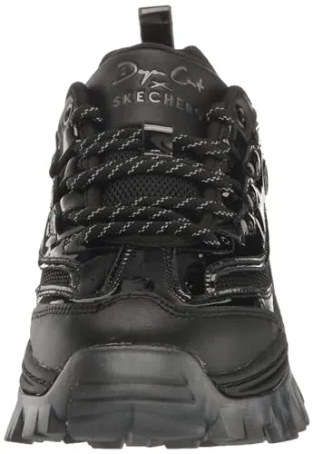 Skechers Women's Doja'lite Sneaker, Black, 7