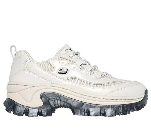 Skechers Women's Doja'lite Sneaker, Off-White, 8