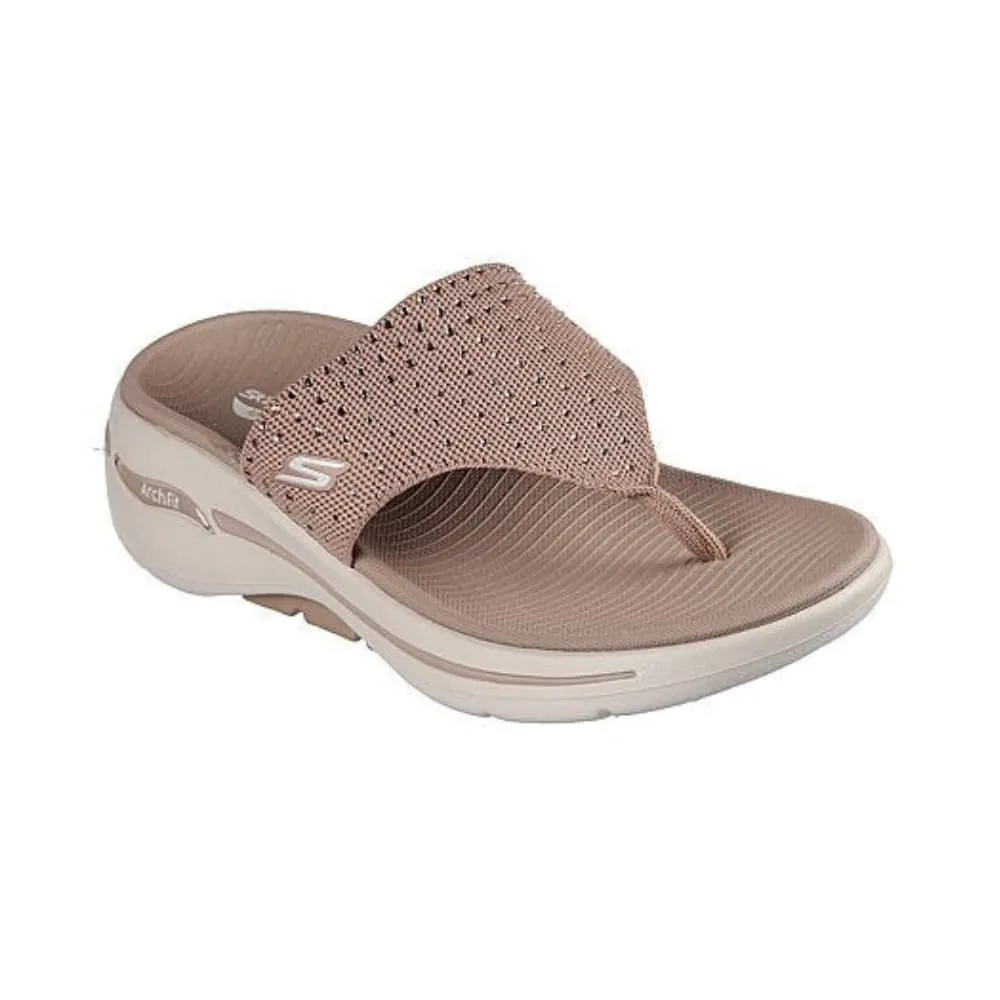 Skechers Women's GO WALK ARCH FIT Slipper- Glam City