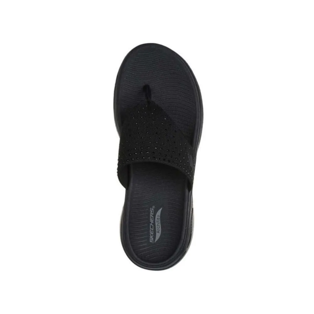 Skechers Women's GO WALK ARCH FIT Slipper- Glam City