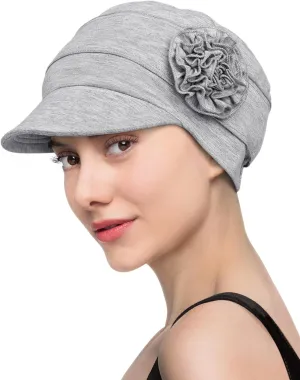 Soft Newsboy Cap for Women Slip on Headwear Summer
