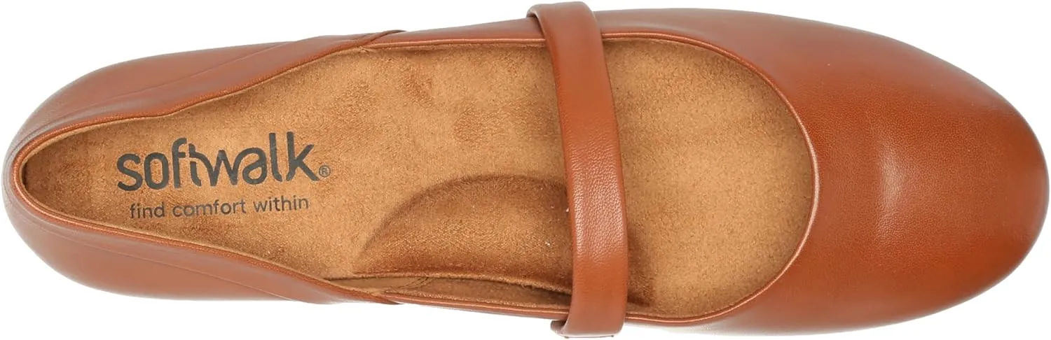 SoftWalk Women's Samara Mary Jane Flat