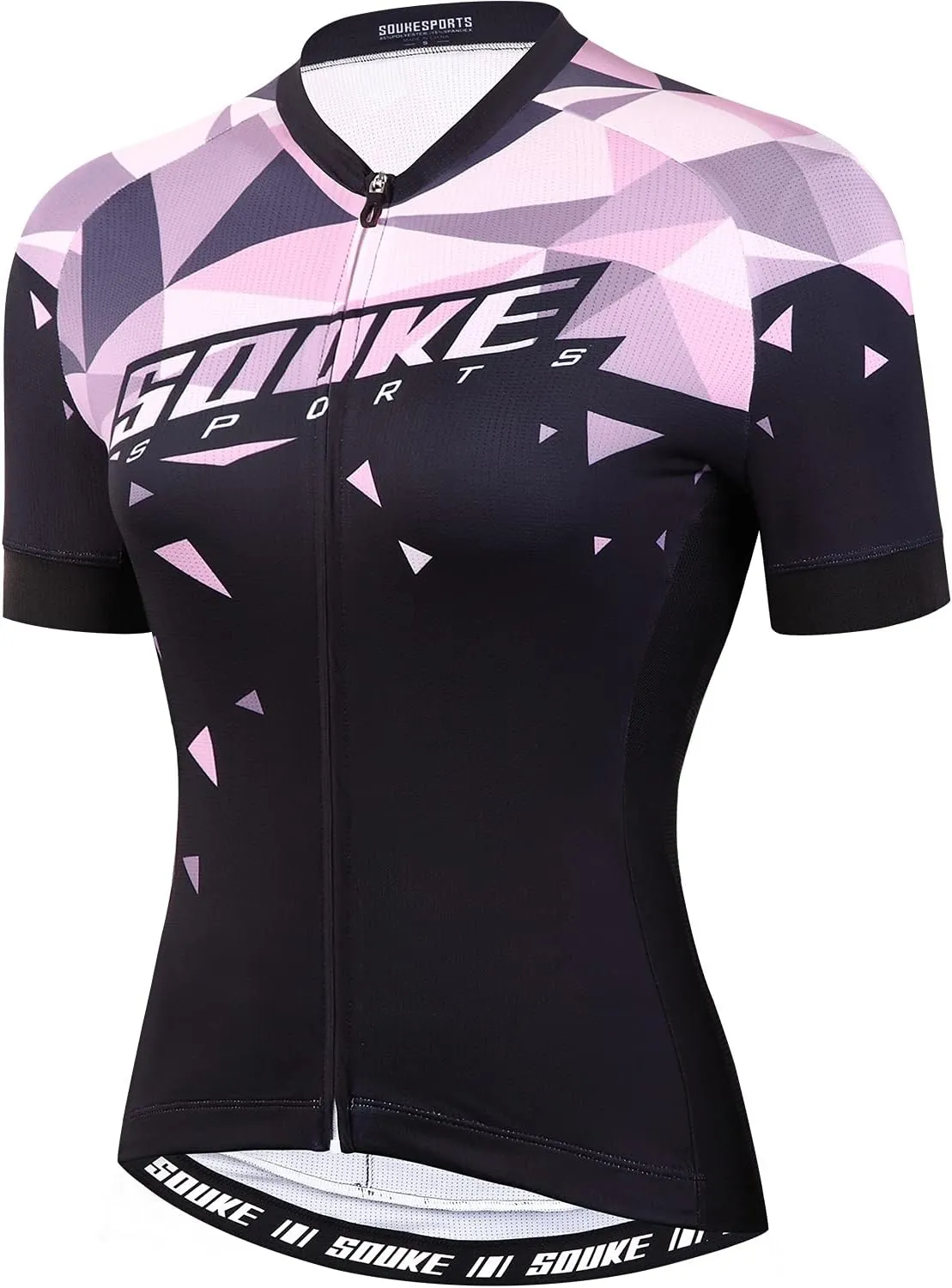Souke Sports Women's Cycling Jersey Biking Shirts Short Sleeve Shirt Biking Clothing