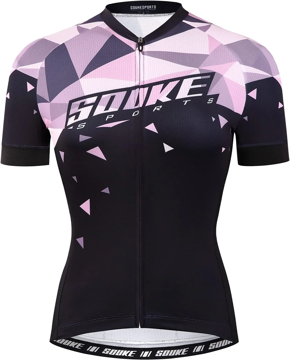Souke Sports Women's Cycling Jersey Biking Shirts Short Sleeve Shirt Biking Clothing