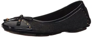 Sport Buttons Fabric Ballet Flat Denimgoldnavy Multi 10 M Us