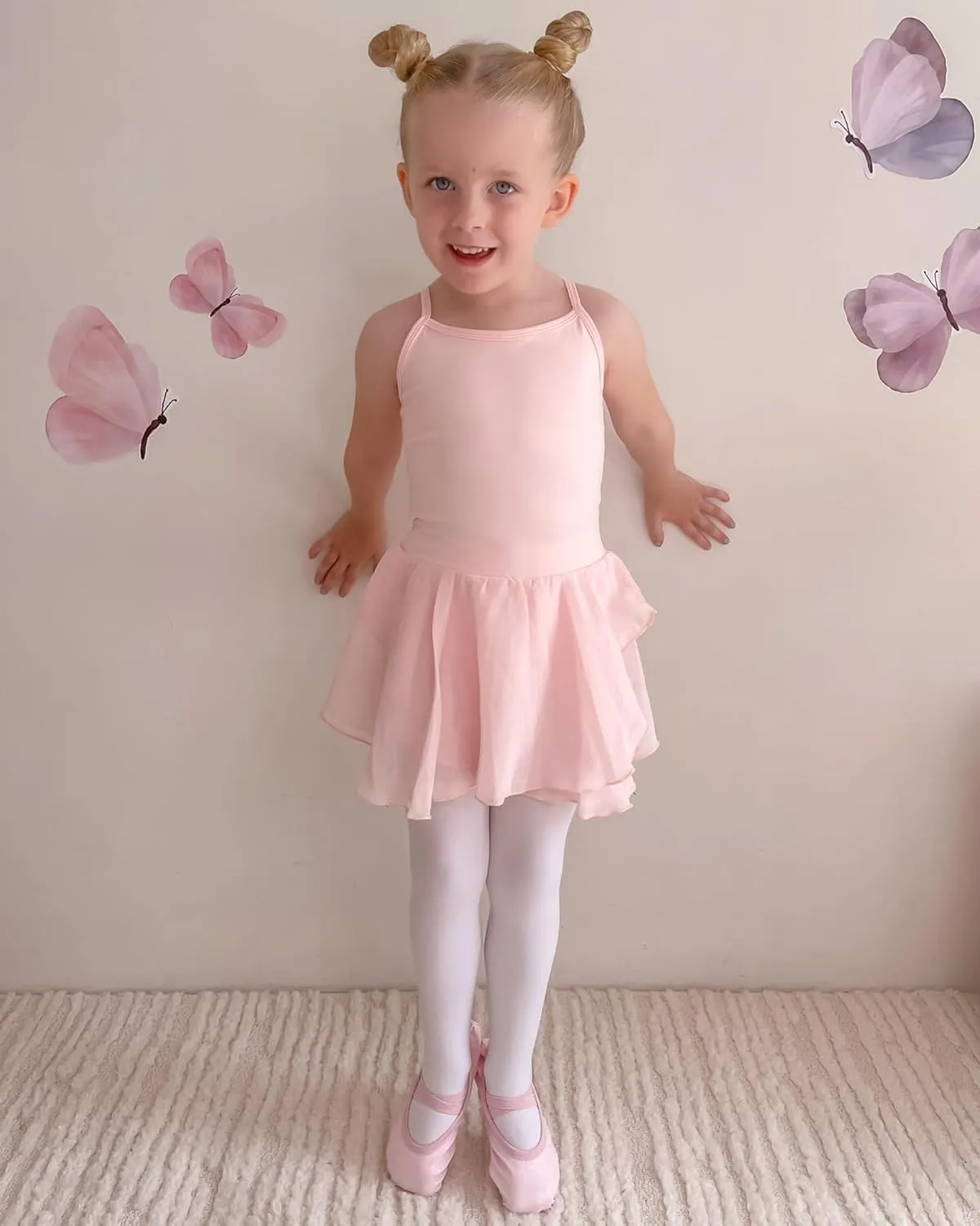 Stelle Girls' Ultra Soft Pro Dance Tight/Ballet Footed Tight (Toddler/Little Kid/Big Kid)