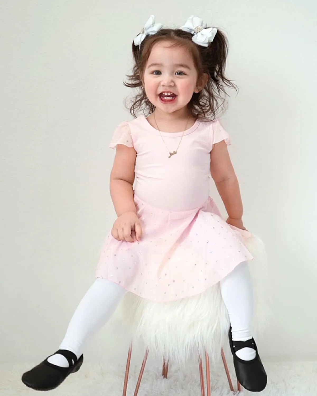 Stelle Girls' Ultra Soft Pro Dance Tight/Ballet Footed Tight (Toddler/Little Kid/Big Kid)