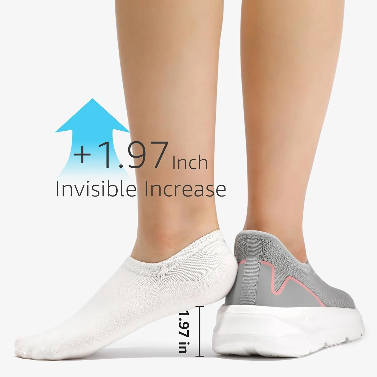 STQ Slip on Walking Shoes Womens Comfortable Tennis Breathable Athletic Gym Workout Slip on Sneakers for Plantar Fasciitis