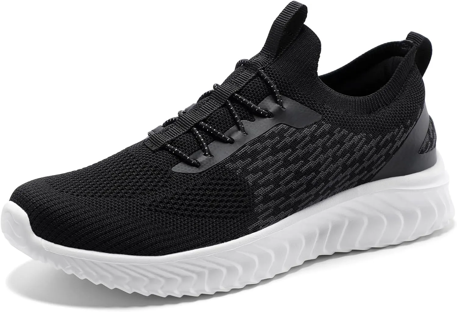 STQ Walking Shoes Women Arch Support Slip on Sneakers with Memory Foam Comfort Lightweight