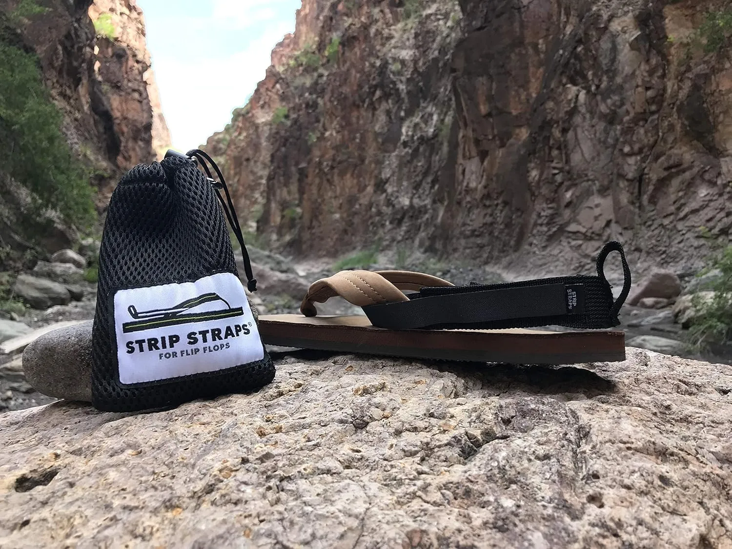 Strip Straps™: Ankle Straps for Flip Flops
