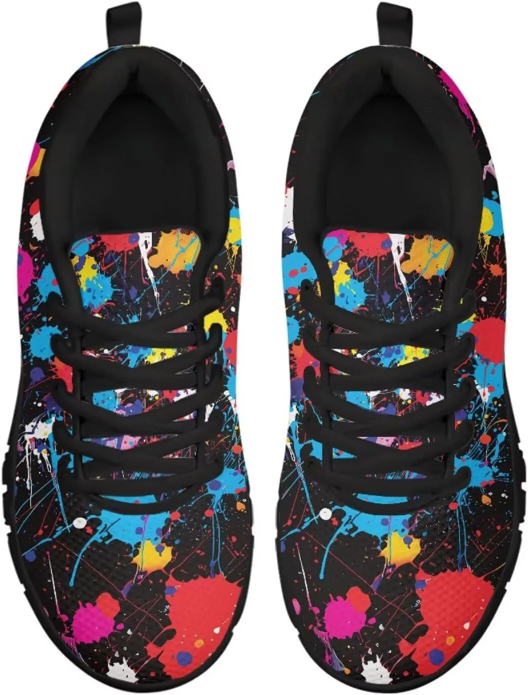SYtrade Tennis Shoes for Women Sport Women's Fashion Sneaker Black Sole Walking Shoes