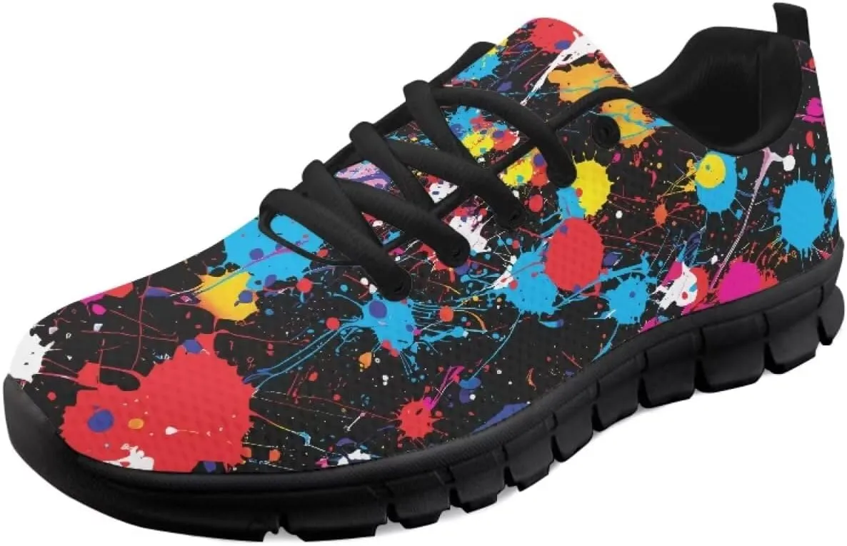 SYtrade Tennis Shoes for Women Sport Women's Fashion Sneaker Black Sole Walking Shoes