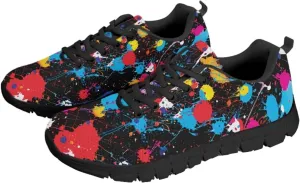 SYtrade Tennis Shoes for Women Sport Women's Fashion Sneaker Black Sole Walking Shoes