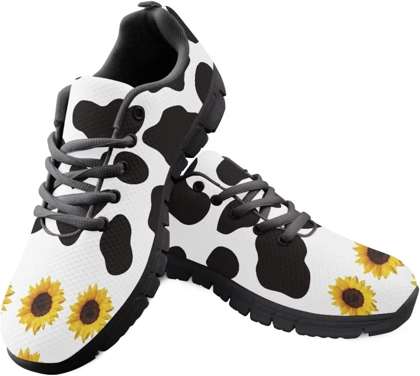 SYtrade Womens Slip On Running Shoes Lace-up Athletic Tennis Sneaker