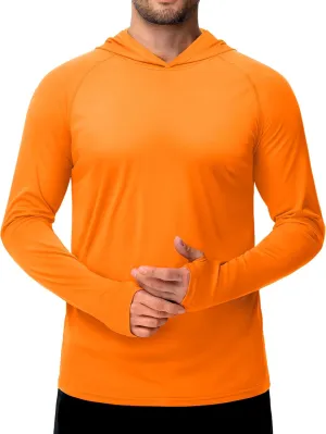 TACVASEN Men’s Sun Protection Shirts UPF 50  Rash Guard for Men Long Sleeve Lightweight SPF UV Hoodie Swimming Hiking