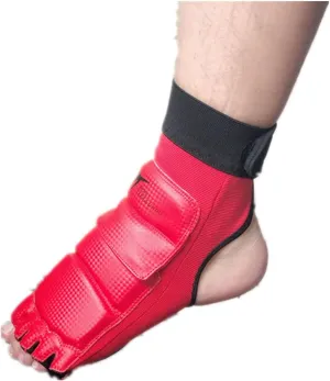 Taekwondo Boxing Foot Protector - Martial Arts Training Sparring Gear - Muay Thai, Kung Fu, Tae Kwon Do - Feet Protector TKD Foot Gear Support for Men, Women, Kids