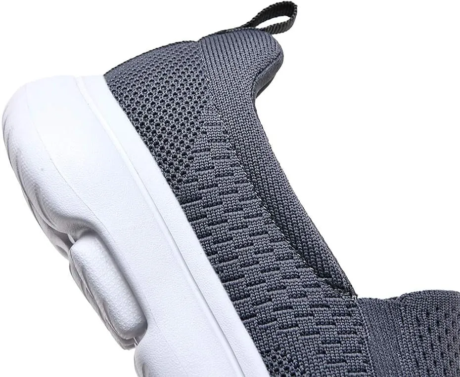 TIOSEBON Men's Mesh Slip On Walking Shoes Loafers-Work Drving Tennis Shoes