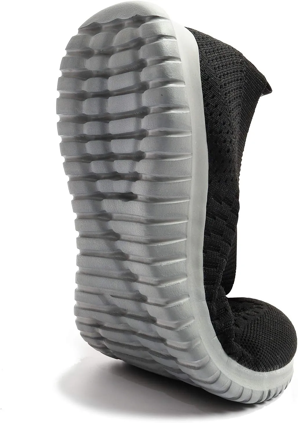 TIOSEBON Men's Slip On Walking Shoes Knit Mesh Tennis Sneaker