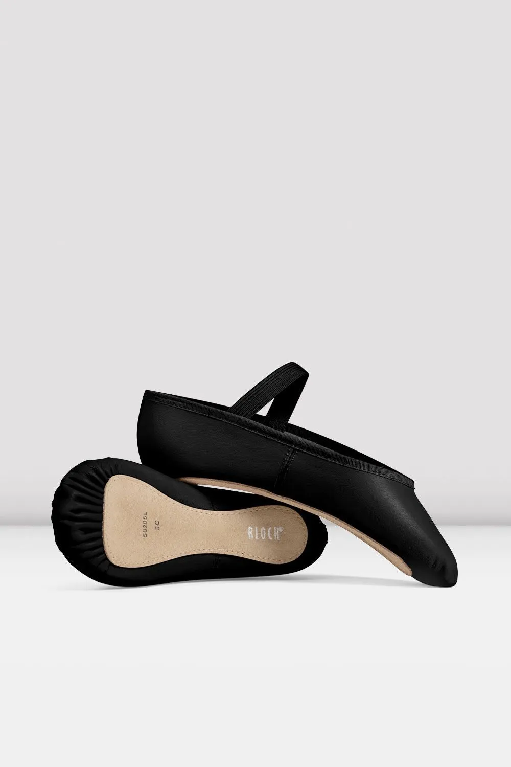 Toddler Dansoft Leather Ballet Shoes