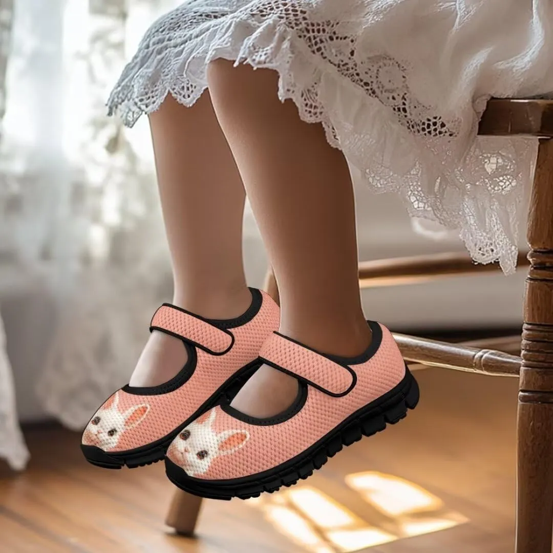 Toddler Little Girl Mary Jane Dress Shoes Ballet Flats School Uniform Shoes for Wedding, Party