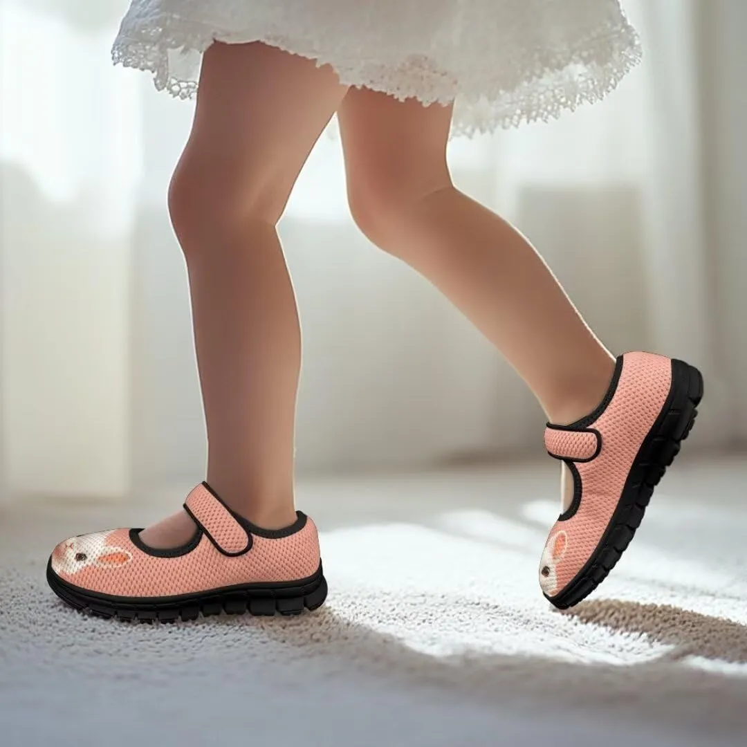 Toddler Little Girl Mary Jane Dress Shoes Ballet Flats School Uniform Shoes for Wedding, Party