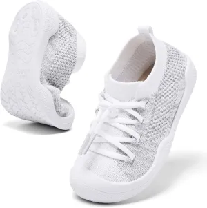 Toddler Shoes Boys Girls | with Arch Support | Slip-on| Barefoot | Breathable & Non-Slip Tennis Shoes