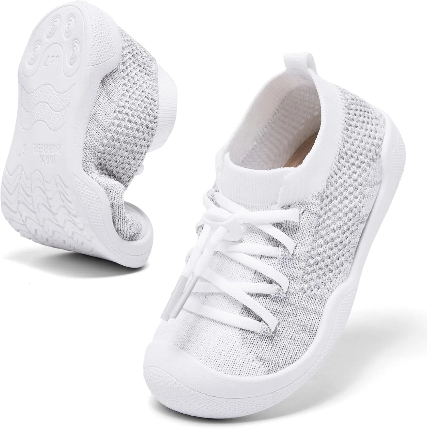 Toddler Shoes Boys Girls | with Arch Support | Slip-on| Barefoot | Breathable & Non-Slip Tennis Shoes