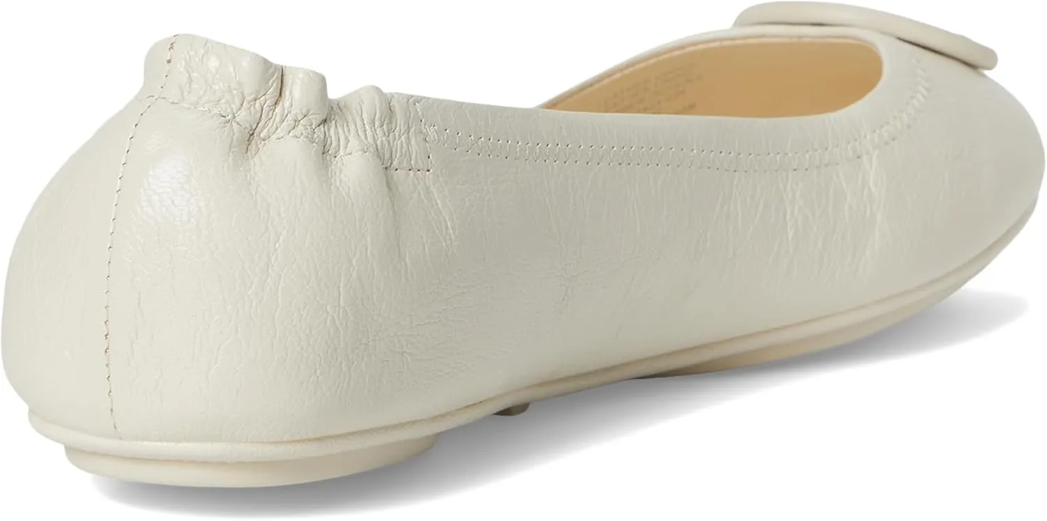 Tory Burch Women's Minnie Travel Ballet with Leather Logo Flat