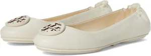 Tory Burch Women's Minnie Travel Ballet with Leather Logo Flat