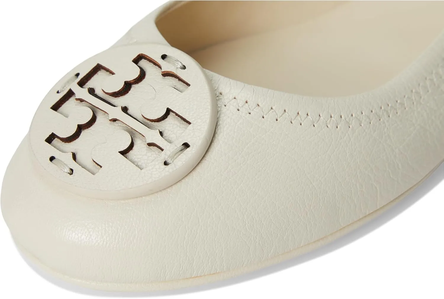 Tory Burch Women's Minnie Travel Ballet with Leather Logo Flat