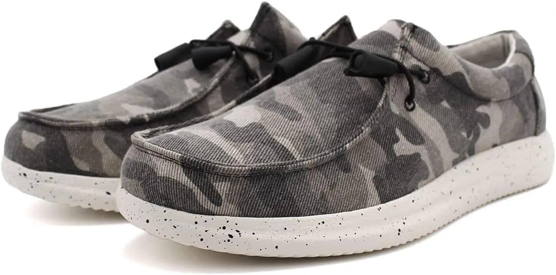 Town Forst Mens HOLA Slip On Shoes Casual with Arch Support Insoles Stretch Shoes