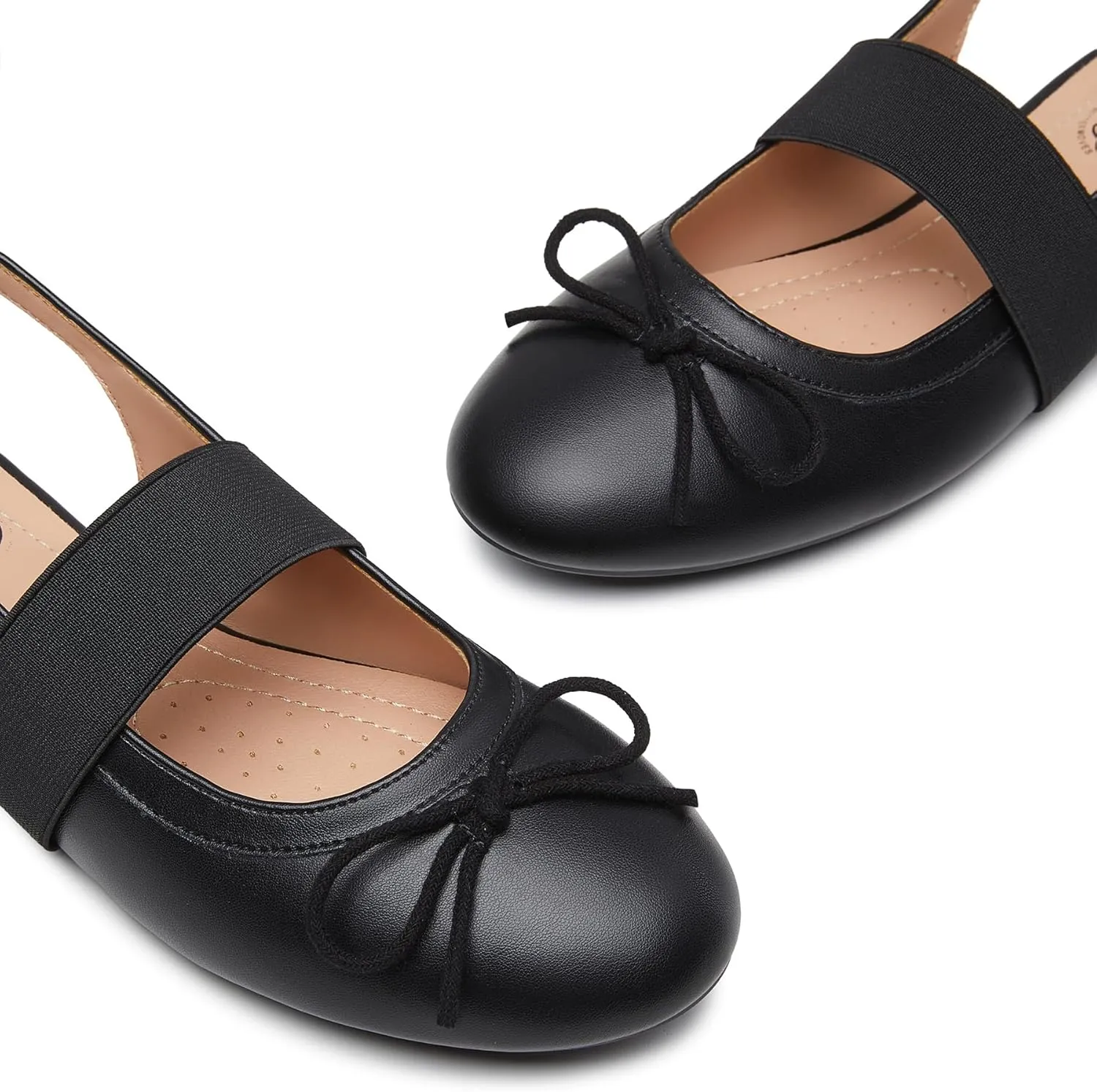 Trary Mary Jane Ballet Flats, Black Flats for Women, Ankle Strap Dressy Comfortable Flats