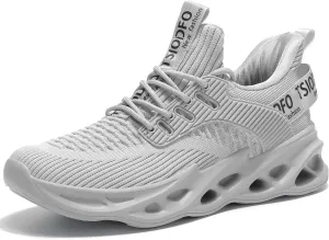 TSIODFO Men's Slip On Sneakers Tennis Walking Shoes