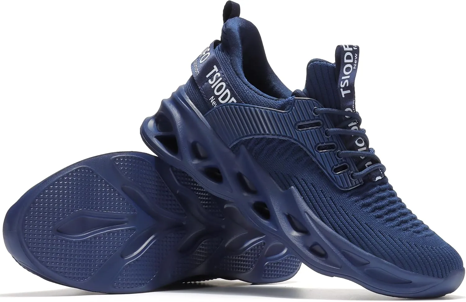 TSIODFO Men's Slip On Sneakers Tennis Walking Shoes