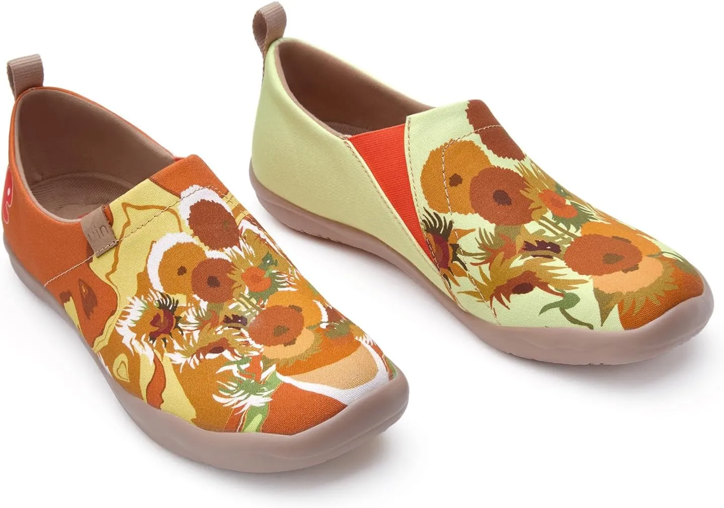 UIN x National Gallery Collaboration Slip On Art Travel Shoes