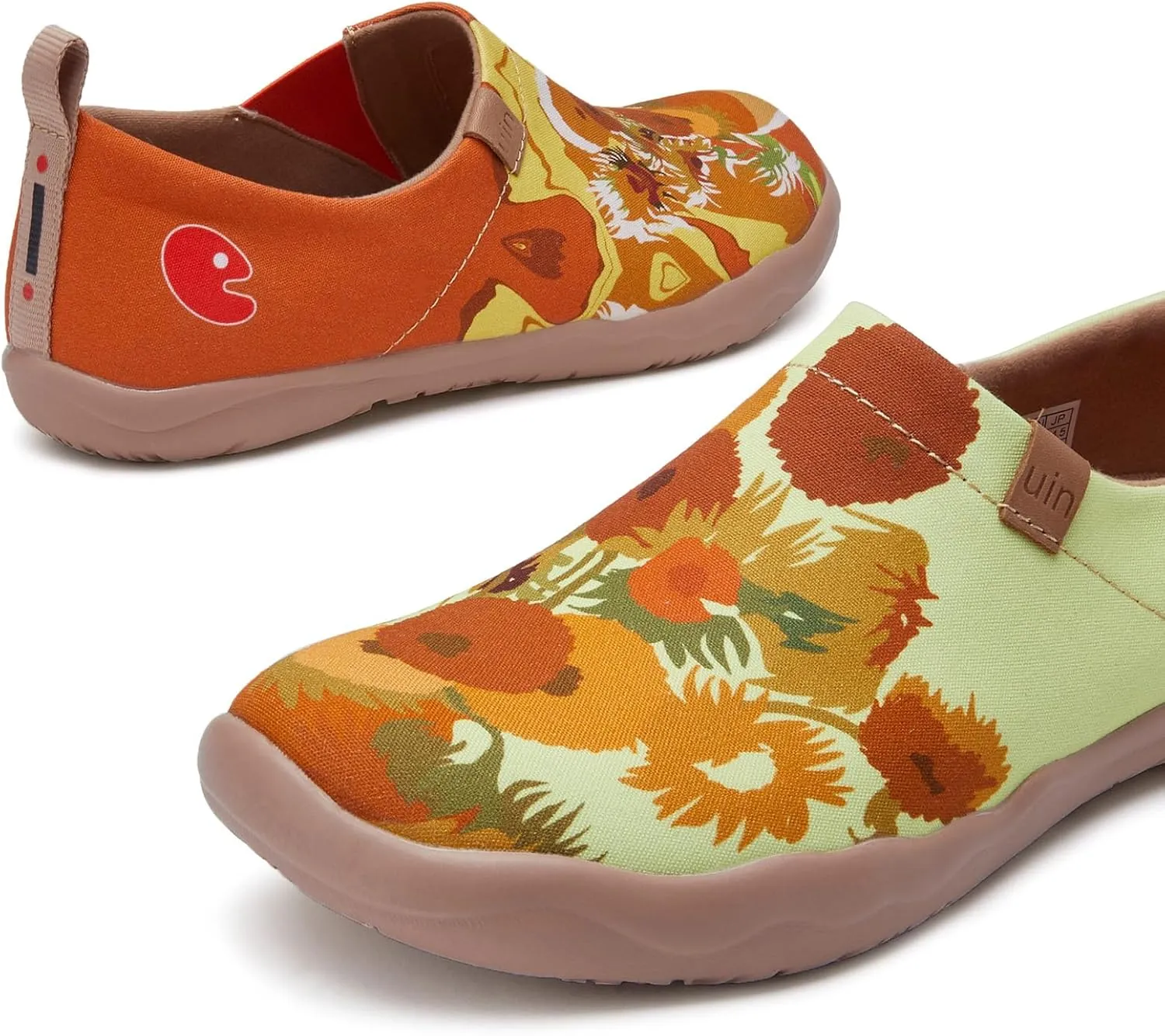 UIN x National Gallery Collaboration Slip On Art Travel Shoes