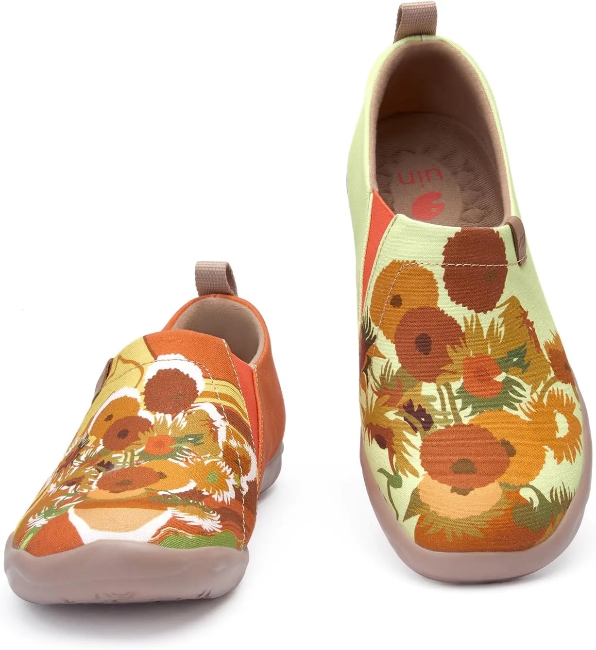 UIN x National Gallery Collaboration Slip On Art Travel Shoes