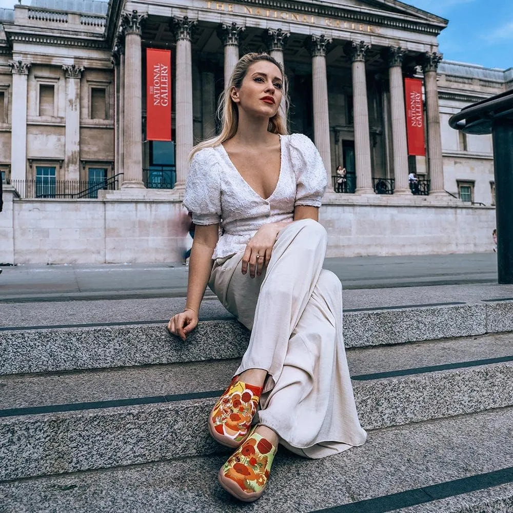 UIN x National Gallery Collaboration Slip On Art Travel Shoes