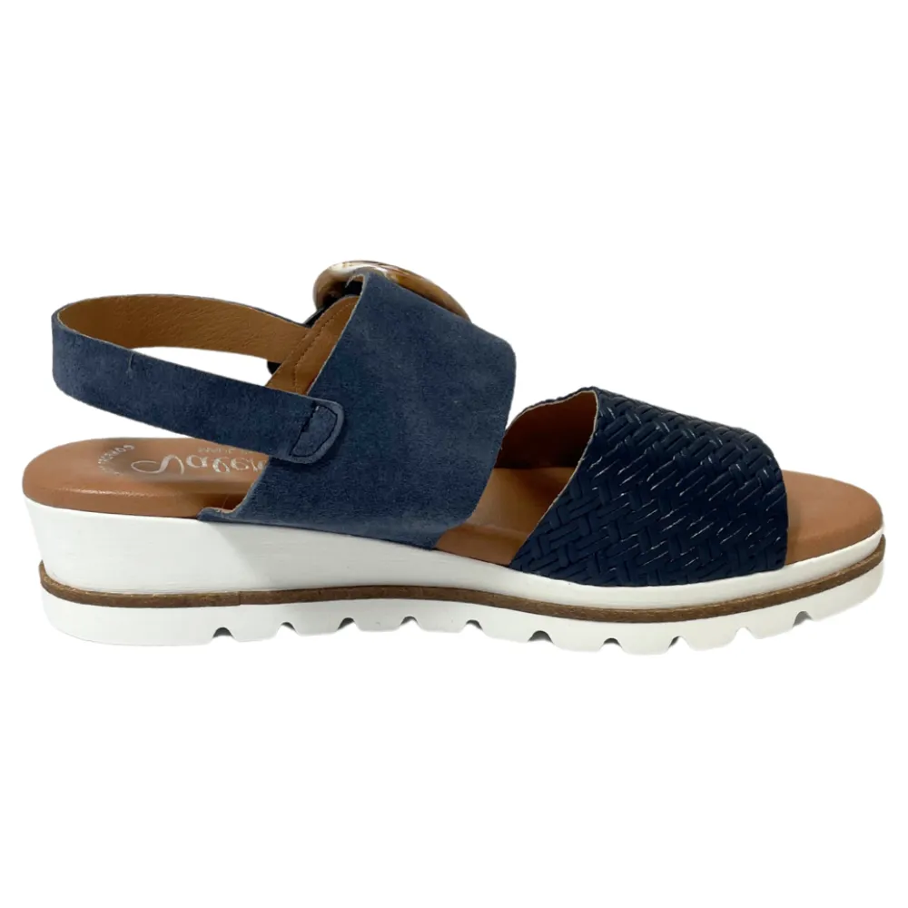 Valeria's Kellyjo Marino Soft Leather Sandal (Women's)