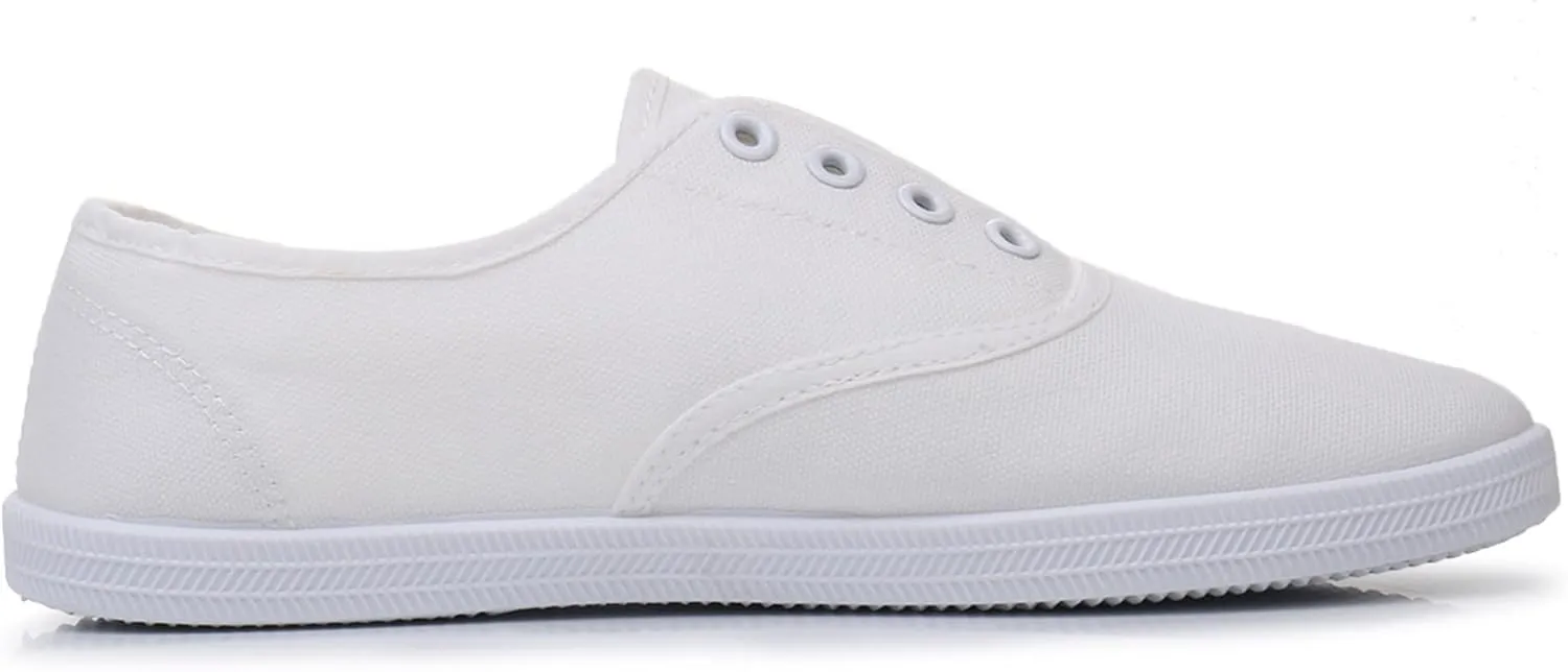 VenusCelia Women's Blaze Canvas Slip-On Sneaker