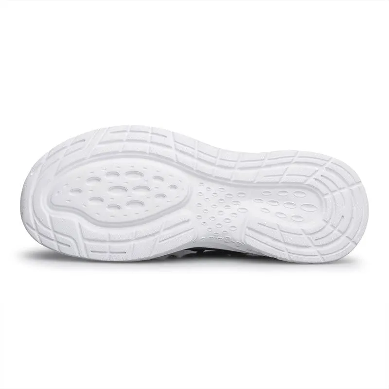 vibdiv Mens Fashion Slip On Walking Shoes - Lightweight Breathable Casual Mesh Non Slip Running Shoes Comfortable Sneakers for Men