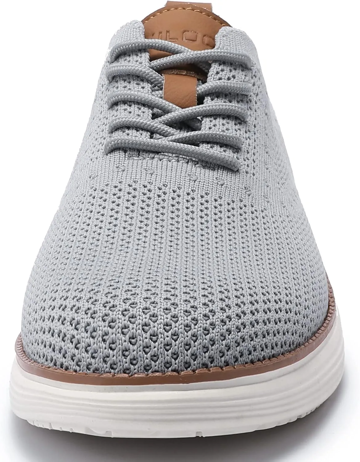 VILOCY Men's Casual Dress Sneakers Oxfords Business Mesh Breathable Walking Shoes Tennis Comfortable