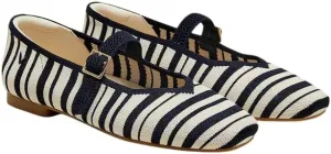 VIVAIA Margot Mary Jane Women Flat Shoes Comfortable for Work with Arch Support Slip on Square-Toe Washable Shoes